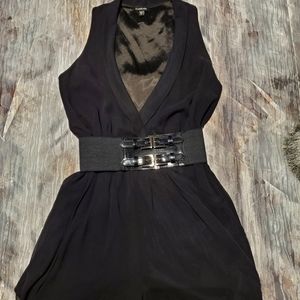 Black dressy shorts jumper sz M